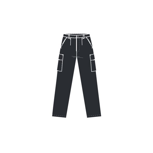 CALÇA HR AB/FECHO B/ALFORGE CINZA Alg.* CALÇA HR AB/FECHO B/ALFORGE CINZA Alg.*